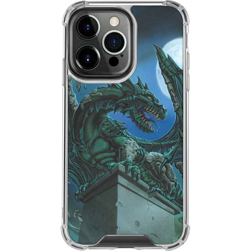 The Green Dragon by Ed Beard Jr iPhone 16 Pro Clear Case